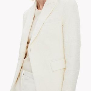 Theory | Off-white tweed blazer Brince Cailen